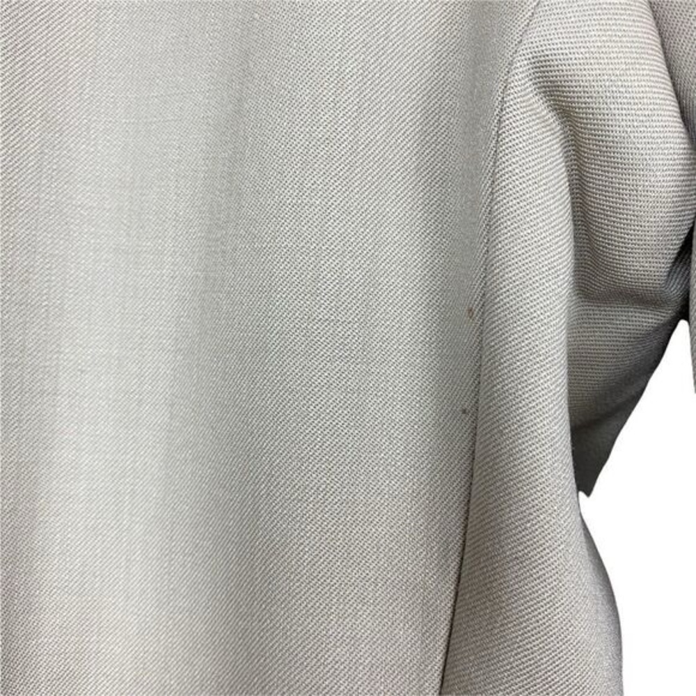 Pierre cardin Mens Vintage Beige Lined Pleated Dress Pant US 34 Short - Picture 13 of 16